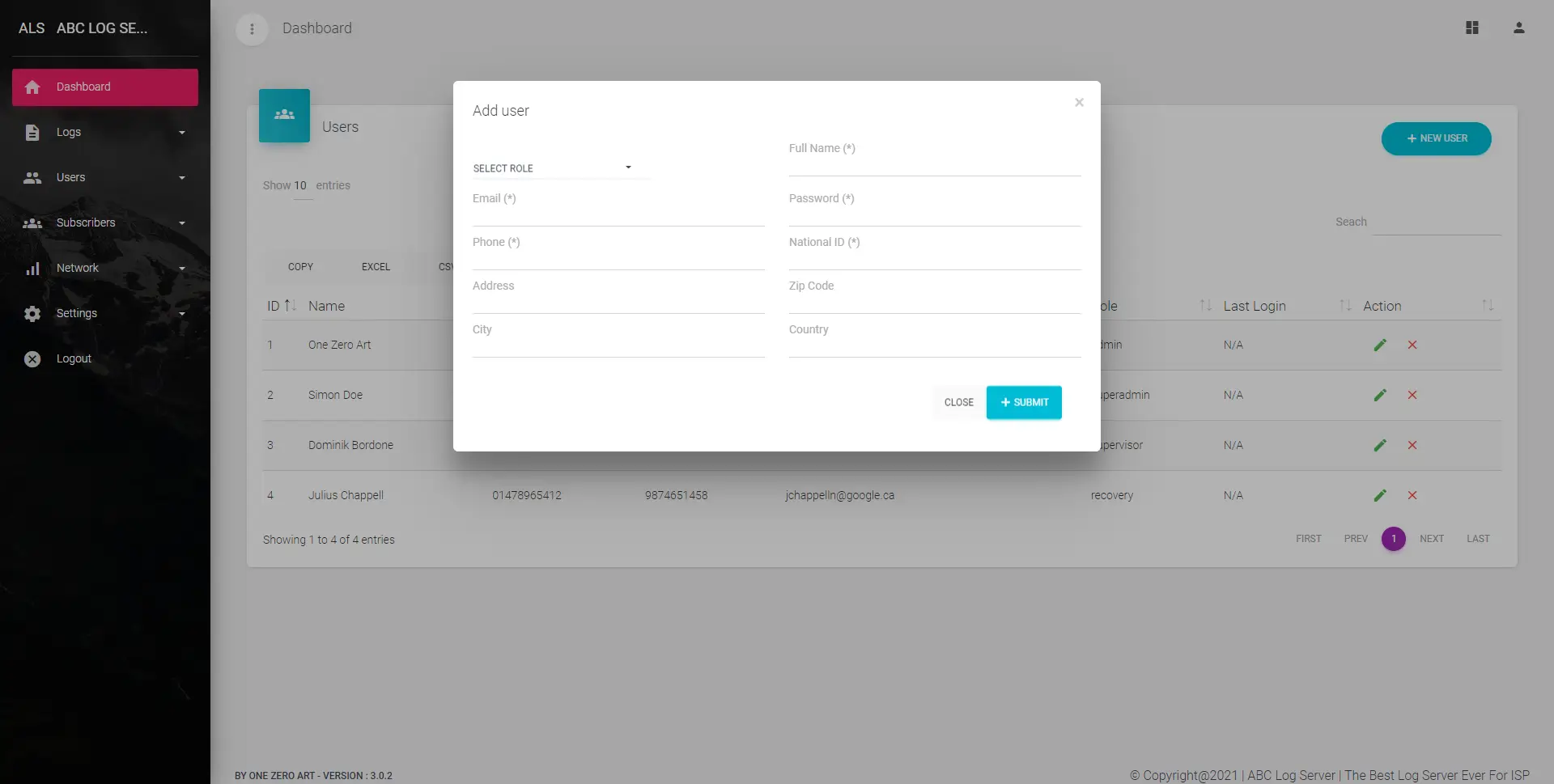 Add User