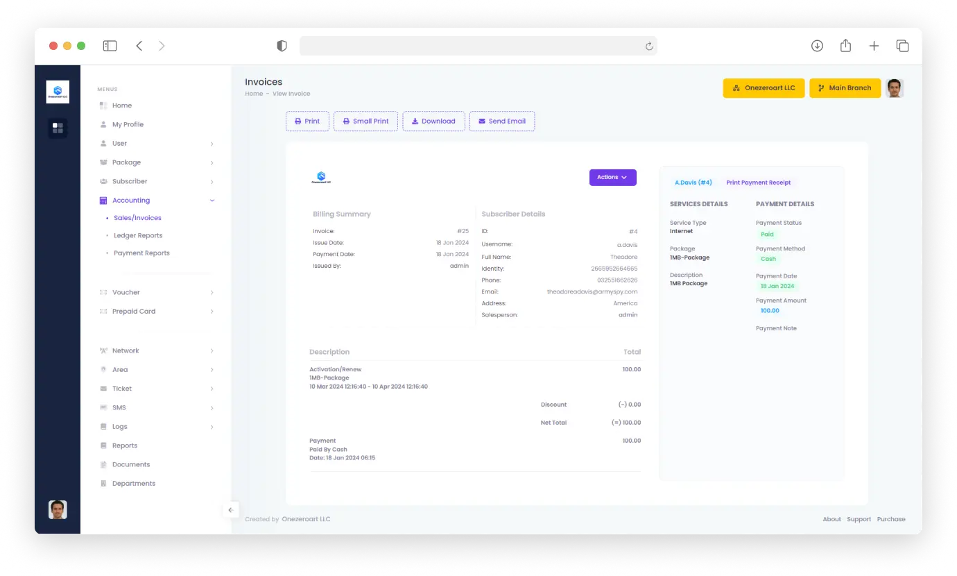Invoice
